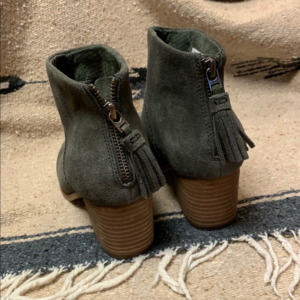 Brand New Toms Size 8.5 Leila Women's Suede Ankle Boots - Picture 14 of 16